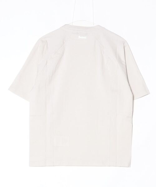 HERNO（ヘルノ）の「HERNO SUPERFINE COTTON STRETCH  ヘルノ スーパーファイン ストレッチTシャツ（Tシャツ/カットソー・メンズ・ホワイト系1/ブラック・48/46）」の3枚目の写真