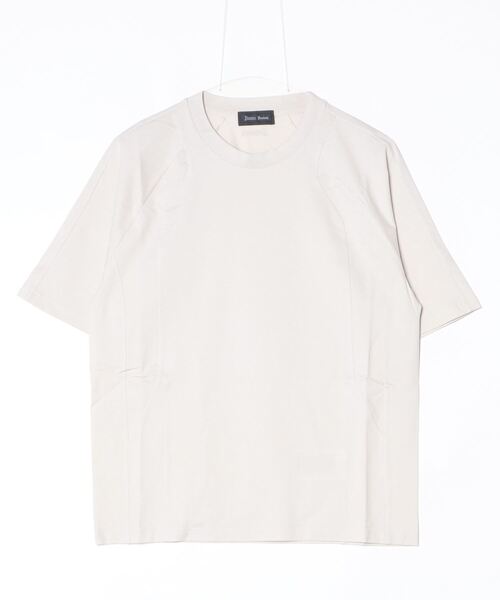 HERNO（ヘルノ）の「HERNO SUPERFINE COTTON STRETCH  ヘルノ スーパーファイン ストレッチTシャツ（Tシャツ/カットソー・メンズ・ホワイト系1/ブラック・48/46）」の20枚目の写真