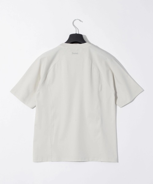 HERNO（ヘルノ）の「HERNO SUPERFINE COTTON STRETCH  ヘルノ スーパーファイン ストレッチTシャツ（Tシャツ/カットソー・メンズ・ホワイト系1/ブラック・48/46）」の10枚目の写真