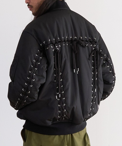 G.V.G.V.（ジーヴィージーヴィー）の「G.V.G.V. REVERSIBLE LACE UP MA-1（MA-1・メンズ・ブラック・FREE）」の6枚目の写真