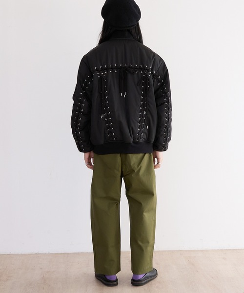 G.V.G.V.（ジーヴィージーヴィー）の「G.V.G.V. REVERSIBLE LACE UP MA-1（MA-1・メンズ・ブラック・FREE）」の5枚目の写真