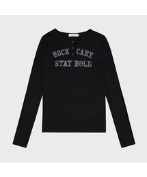 Classic Henly Neck Top - Black