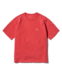 AECA（エイカ）の「EVERYDAY AECA CLOVER HALF SLEEVE TEE-WASHED CORAL（Tシャツ/カットソー・メンズ）」