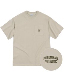 FILLUMINATE（フィルミネイト）の「Loose Fit Pocket Coin T-Shirt - Beige（Tシャツ/カットソー・メンズ）」