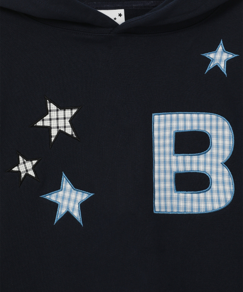 BAUF（バウフ）の「Bスターハーフパーカー [ストライプブラック]（パーカー・レディース・その他・MEDIUM/LARGE）」の4枚目の写真