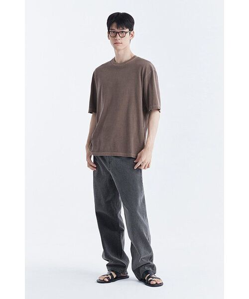MUSINSA STANDARD（ムシンサスタンダード）の「レギュラーフィットデニムパンツ[グレー]（デニムパンツ・メンズ・その他・29/30/31/33/26/27/28/40/38/42/36/34/32）」の11枚目の写真