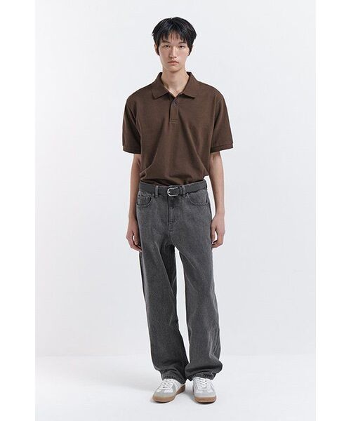 MUSINSA STANDARD（ムシンサスタンダード）の「レギュラーフィットデニムパンツ[グレー]（デニムパンツ・メンズ・その他・29/30/31/33/26/27/28/40/38/42/36/34/32）」の14枚目の写真