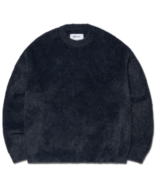 NOMANUAL(NOMANUAL)の「FUZZ HAIRY KNIT - DUSK(ニット/セーター・レディース・その他・MEDIUM/LARGE/X-LARGE/SMALL)」の1枚目の写真