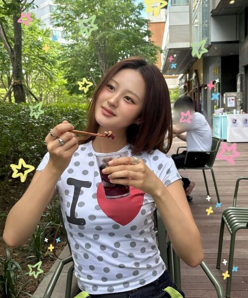 Retriever Club（レトリーバークラブ）の「I LOVE CROP TEE [BLACK]（Tシャツ/カットソー・レディース・その他・SMALL/MEDIUM）」の10枚目の写真