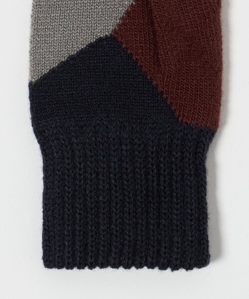 EVOLG（エヴォログ）の「＜EVOLG＞CRACKED グローブ -タッチスクリーン対応-（手袋・メンズ・グレー系/ベージュ・FREE）」の8枚目の写真