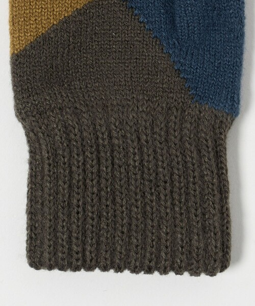 EVOLG（エヴォログ）の「＜EVOLG＞CRACKED グローブ -タッチスクリーン対応-（手袋・メンズ・グレー系/ベージュ・FREE）」の12枚目の写真