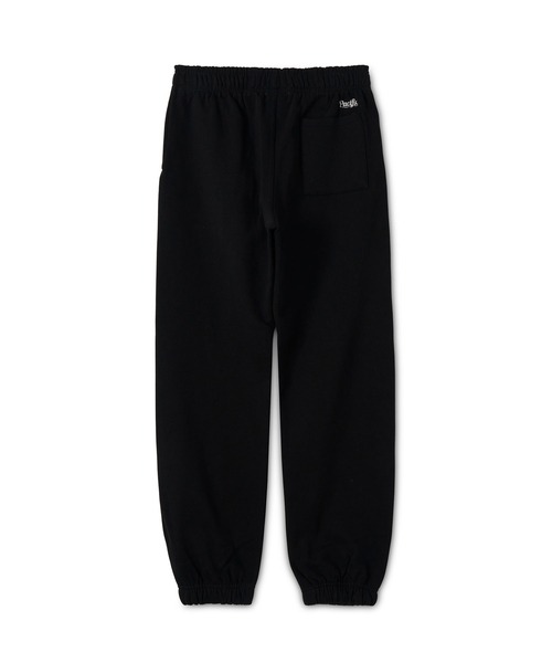 Pacific GOLF CLUB（パシフィックゴルフクラブ）の「CHECKERED PATTERN LOGO SWEAT PANTS（スウェットパンツ・メンズ・Black/LT.Gray・M/L/XL）」の3枚目の写真