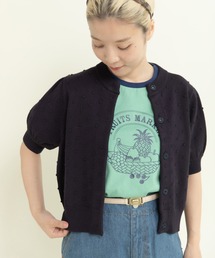 CHILD WOMAN（チャイルドウーマン）の「つぶつぶ編みクルーネックカーディガン（カーディガン/ボレロ）」