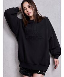 GYDA（ジェイダ）の「Symmetry GYDAロゴembossトップス（スウェット）」