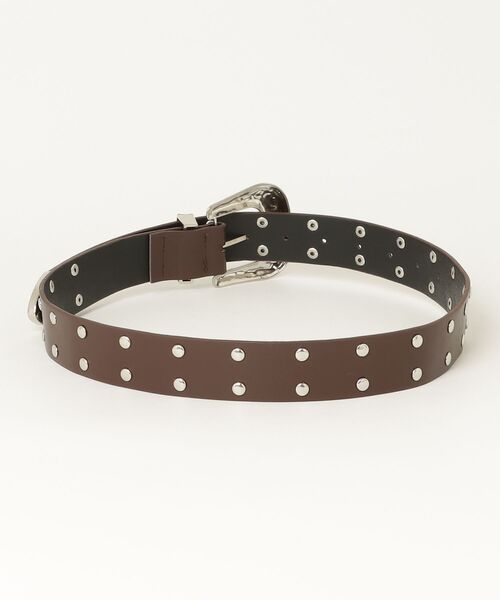 AS KNOW AS plus(アズノゥアズプラス)の「コンチョウエスタンベルト(ベルト・レディース・ブラック/ブラウン・FREE)」の14枚目の写真