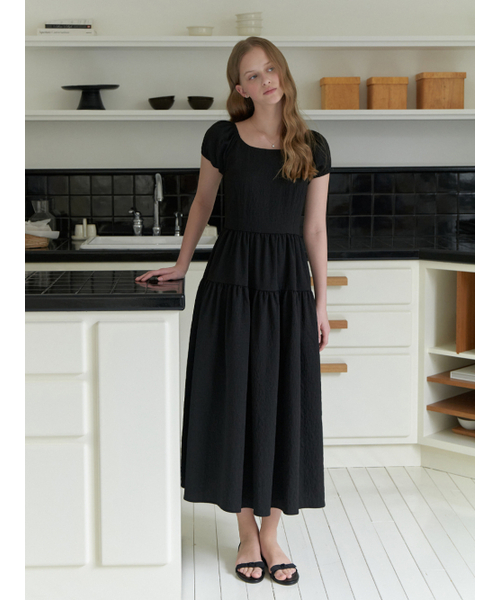 RE_L（リエル）の「Princess line dress (black)（ワンピース・レディース・その他・SMALL/MEDIUM）」の3枚目の写真