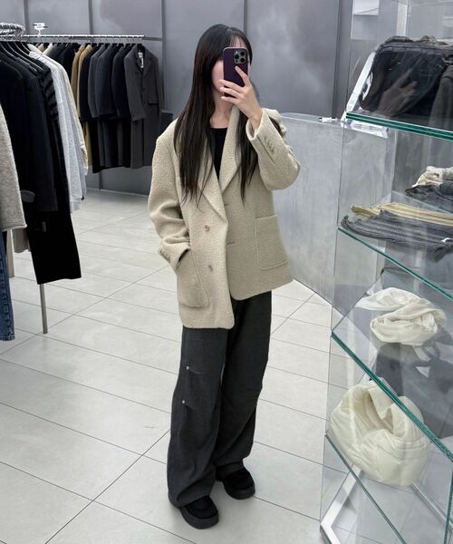 INSILENCE WOMEN（インサイレンスウーマン）の「ベルト付きストライプパンツ メランジェグレー（その他パンツ・レディース・その他・SMALL/MEDIUM/LARGE）」の9枚目の写真