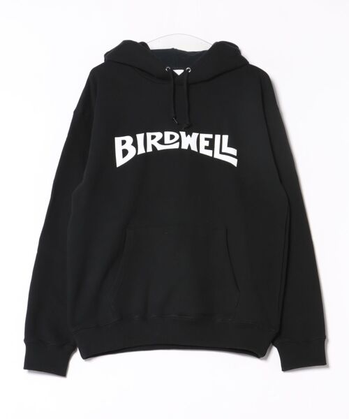 BIRDWELL(バードウェル)の「【BIRDWELL/バードウェル】WORDMARK HOODIE-JP JAPAN LIMITED 日本別注 ブランドロゴ パーカー フーディー(パーカー・メンズ・ブラック/ネイビー/ヘザーグレー・MEDIUM/LARGE/X-LARGE)」の4枚目の写真