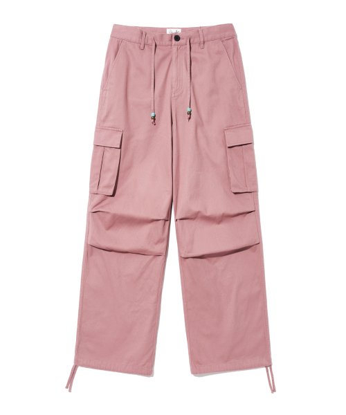 PHYSICAL DEPARTMENT(フィジカル デパートメント)の「ビーズストリングカーゴパンツ_ピンク(その他パンツ・レディース・その他・SMALL/MEDIUM/LARGE/X-LARGE)」の2枚目の写真