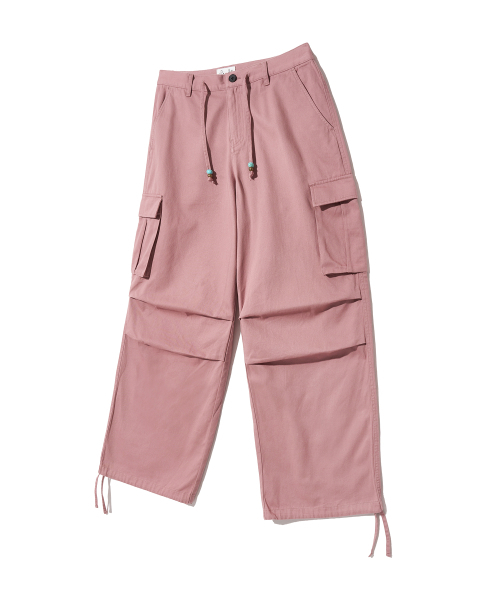 PHYSICAL DEPARTMENT(フィジカル デパートメント)の「ビーズストリングカーゴパンツ_ピンク(その他パンツ・レディース・その他・SMALL/MEDIUM/LARGE/X-LARGE)」の3枚目の写真