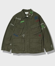 Universal Style Wear/ユニバーサルスタイルウェア RAKUGAKI fatig shirt