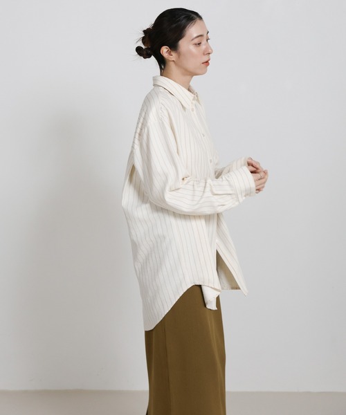 select MOCA（セレクトモカ）の「スポンディッシュＩラインニットスカート（スカート・レディース・アイボリー/ブラック/キャメル・MEDIUM/LARGE）」の20枚目の写真