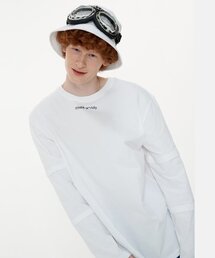 OTHER-worldly（アザーワールドリー）の「トリプルスリーブTシャツ[ホワイト]（Tシャツ/カットソー）」