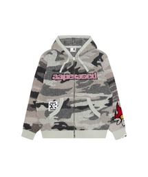 AAPE X ERASED KNITTED HOODIE