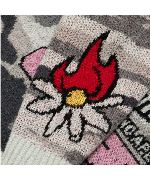 AAPE BY A BATHING APE(エーエイプバイアベイシングエイプ)の「AAPE X ERASED KNITTED HOODIE(ニット/セーター・メンズ・ホワイト系その他・LARGE/MEDIUM/X-LARGE/SMALL)」の4枚目の写真
