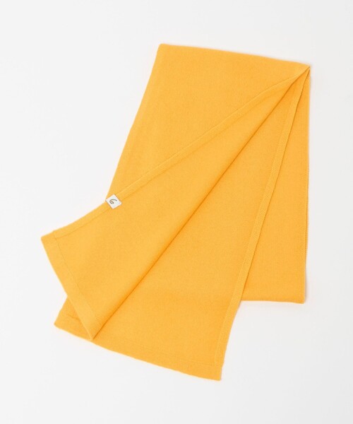 6（ロク）の「＜6(ROKU)＞カシミヤ ミニ ストール（ストール/ショール・レディース・イエロー/ライトピンク/グレー系・FREE）」の4枚目の写真