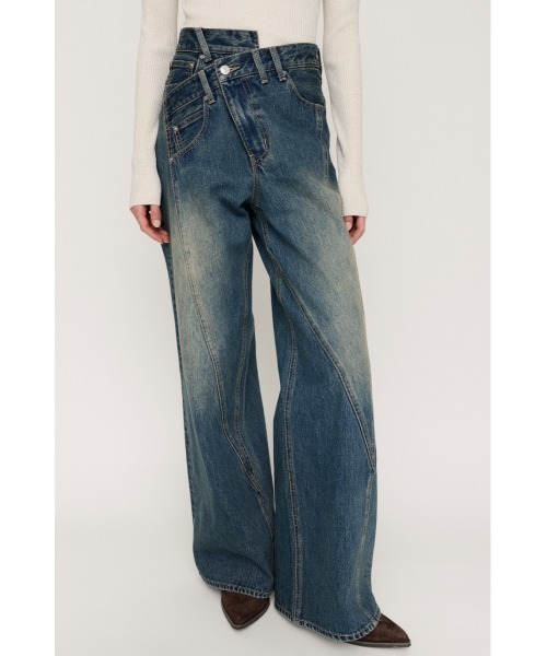 SLY（スライ）の「【新色追加】J/W SWITCHING STRAIGHT PT ジャスト