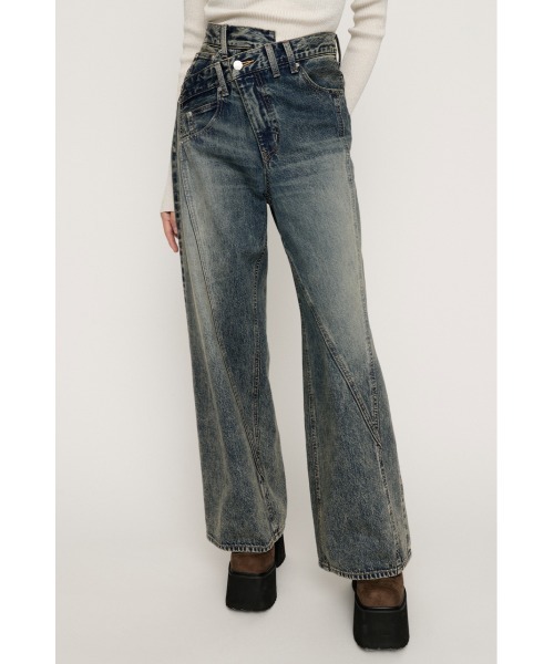 SLY（スライ）の「【新色追加】J/W SWITCHING STRAIGHT PT ジャスト