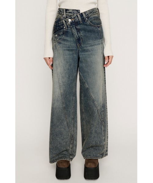 SLY（スライ）の「【新色追加】J/W SWITCHING STRAIGHT PT ジャスト