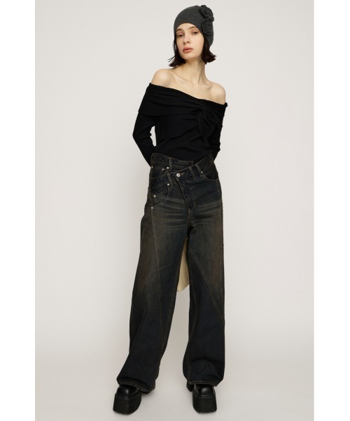 SLY（スライ）の「【新色追加】J/W SWITCHING STRAIGHT PT ジャスト