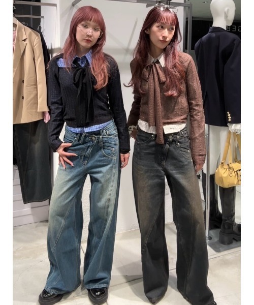 新色追加】J/W SWITCHING STRAIGHT PT ジャストウエスト スウィッチ