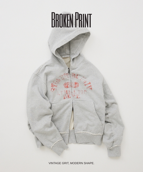 ジャーナルスタンダード（JOURNAL STANDARD）/ブロークン プリント ジップ フーディ ブロークン プリント ジップ フーディ（パーカー）｜JOURNAL STANDARD