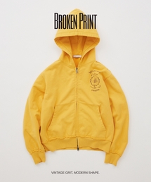 JOURNAL STANDARD | ブロークン プリント ジップ フーディ(パーカー)