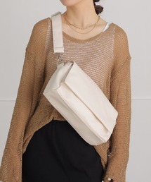 ALTROSE（アルトローズ）の「【500mlペットボトル可】2WAY フラップ ボディバッグ ショルダー バッグ 長方形 合皮（ショルダーバッグ）」