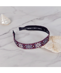MAIA（マイア）の「Gardening Headband P-Bora（ヘアバンド）」