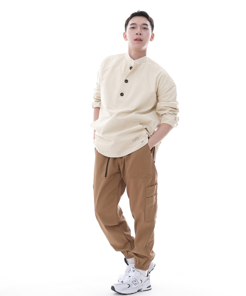 SAINTCREW(セントクルー)の「ツーレイヤーワイドカーゴジョガーパンツ W2-308J キャメル(スウェットパンツ・メンズ・その他・MEDIUM/LARGE/X-LARGE)」の8枚目の写真