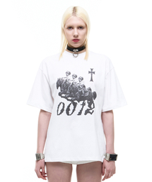 OPUS 0012（オーパス0012）の「Op. 07 G-0012 T-SHIRTS WHITE（Tシャツ/カットソー）」