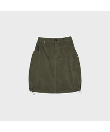 (w) pumpkin corduroy midi skirt (2colors)