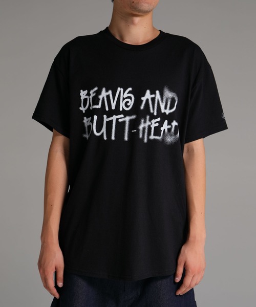 DELUXE x BEAVIS AND BUTT HEAD LOGO TEE（Tシャツ/カットソー