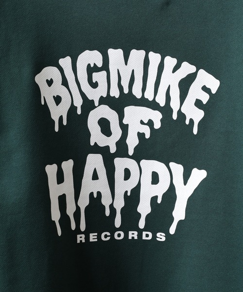 BIG MIKE(ビッグマイク)の「BIGMIKE 裏毛 クルーネック長袖トレーナー(スウェット・レディース・グレー系/ブラック系/ブラック/アッシュグレー/杢グレー/グリーン/ブラック系1/グリーン系・L/XL/M)」の20枚目の写真