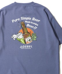 【GERRY/ジェリー】冷感ポンチバックプリントクルーネックTシャツ