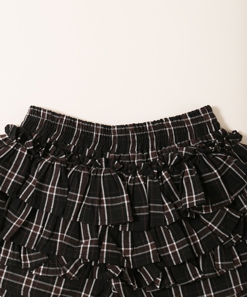 PHILLY（フィリー）の「フリルチェックショートパンツ（その他パンツ・レディース・ブラック/ブラウン・FREE）」の15枚目の写真