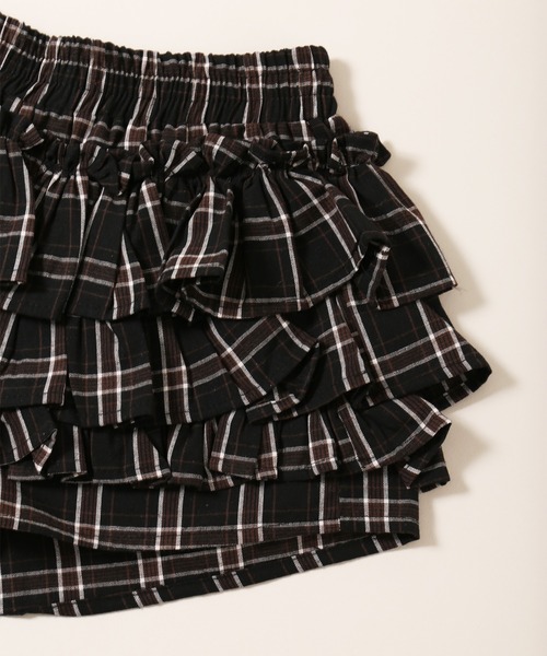 PHILLY（フィリー）の「フリルチェックショートパンツ（その他パンツ・レディース・ブラック/ブラウン・FREE）」の16枚目の写真