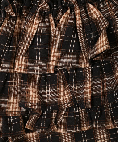 PHILLY（フィリー）の「フリルチェックショートパンツ（その他パンツ・レディース・ブラック/ブラウン・FREE）」の18枚目の写真