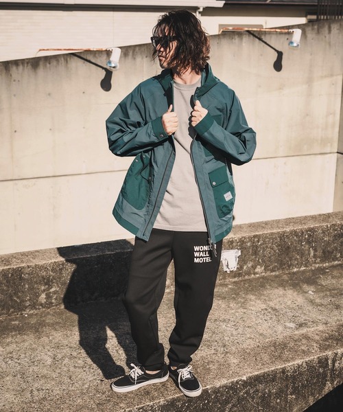 WONDER WALL MOTEL(ワンダーウォールモーテル)の「mj11318-MOUNTAIN PARKA マウンテンパーカー(26SSJK003)(マウンテンパーカー・メンズ・グリーン/ブルー・XL/L/M/S)」の7枚目の写真
