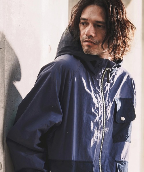 WONDER WALL MOTEL(ワンダーウォールモーテル)の「mj11318-MOUNTAIN PARKA マウンテンパーカー(26SSJK003)(マウンテンパーカー・メンズ・グリーン/ブルー・XL/L/M/S)」の11枚目の写真